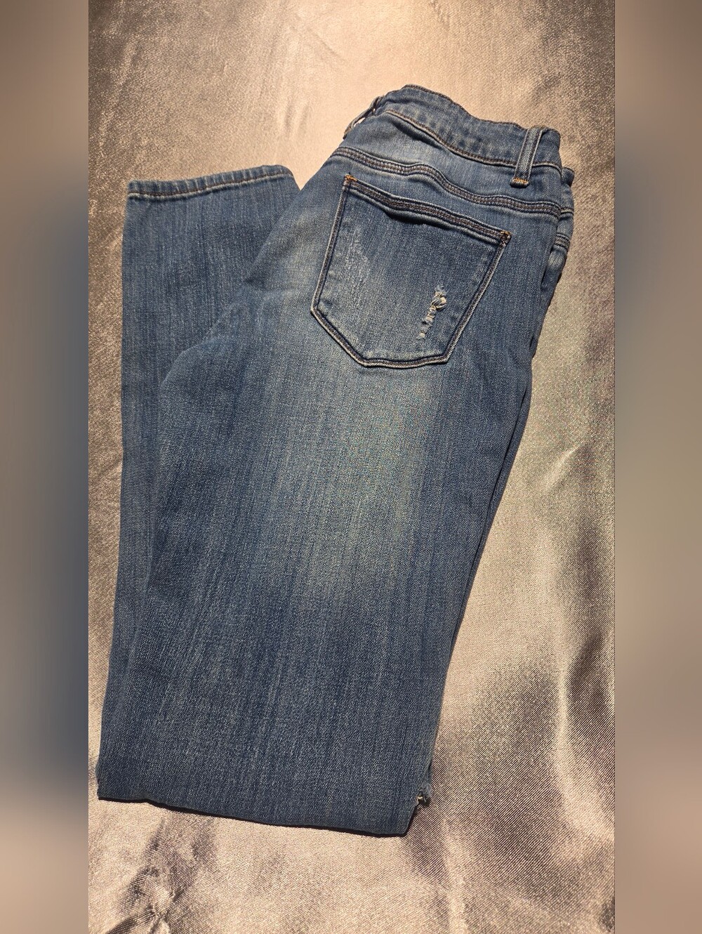 Clingers Skinny Jeans 7 Size 7 Classic Medium Wash Blue Jeans